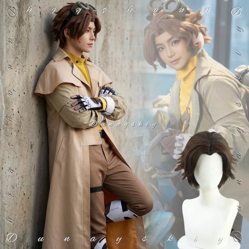 Trench Coat Men - Ove Watch2 Kadın Giydirme Ceket Cosplay