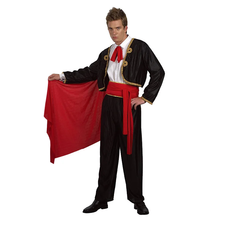 Mens Fashion Jumpsuit - Cadılar bayramı Yetişkin Erkekler İspanyol Matador