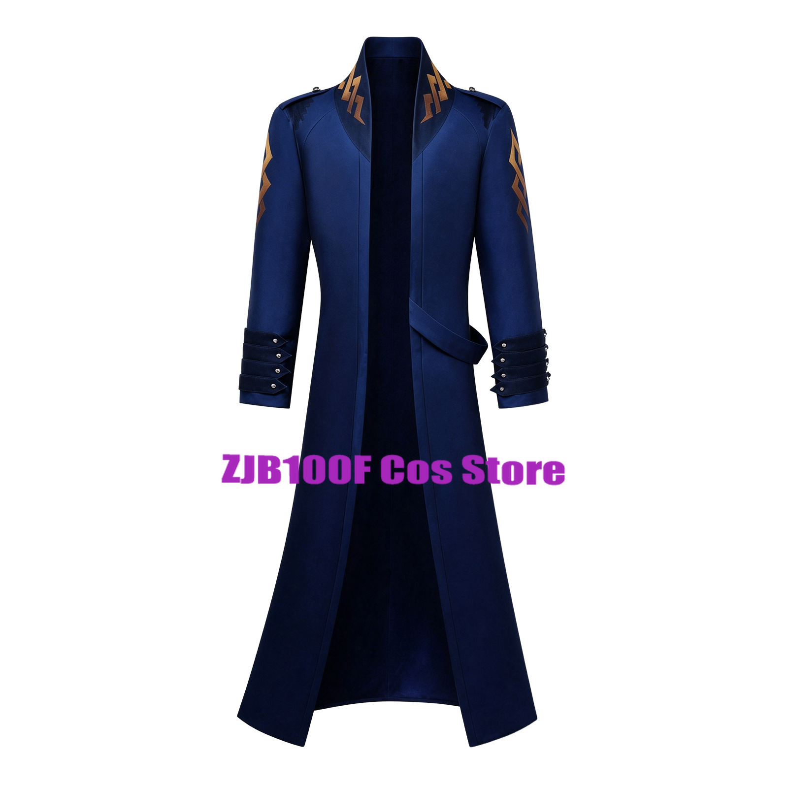 Trench Coat Men - Sezon 3 Şeytan Vergil Cosplay Nelo