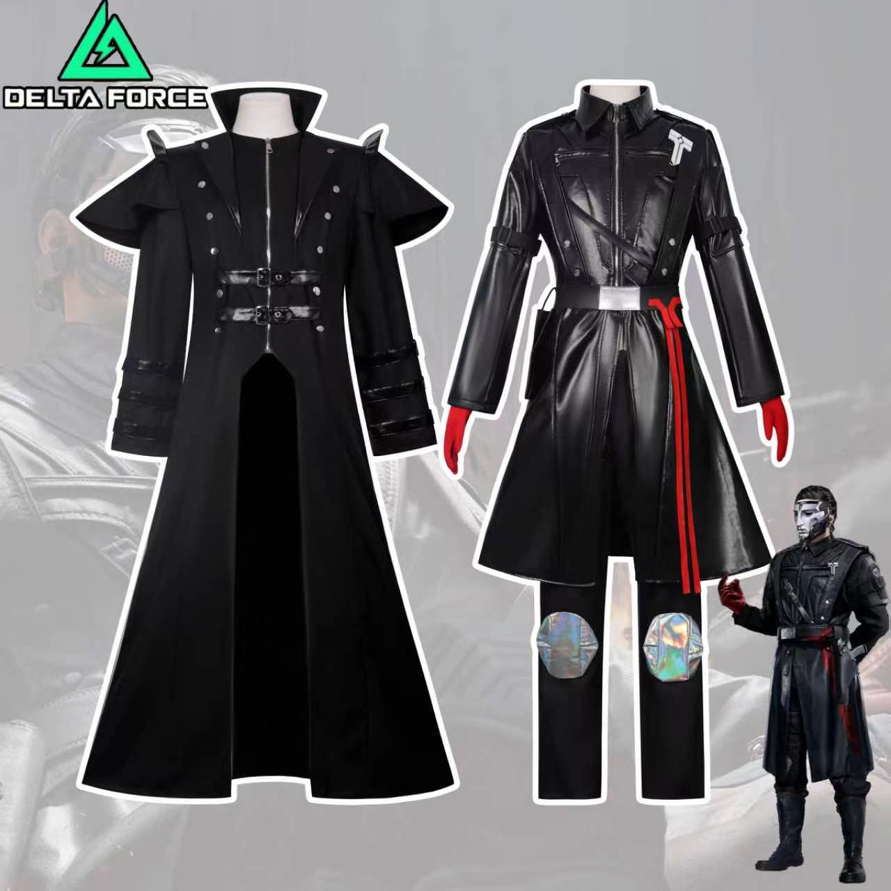 Trench Coat Men - Vintage Cadılar Bayramı Orta Çağ Steampunk