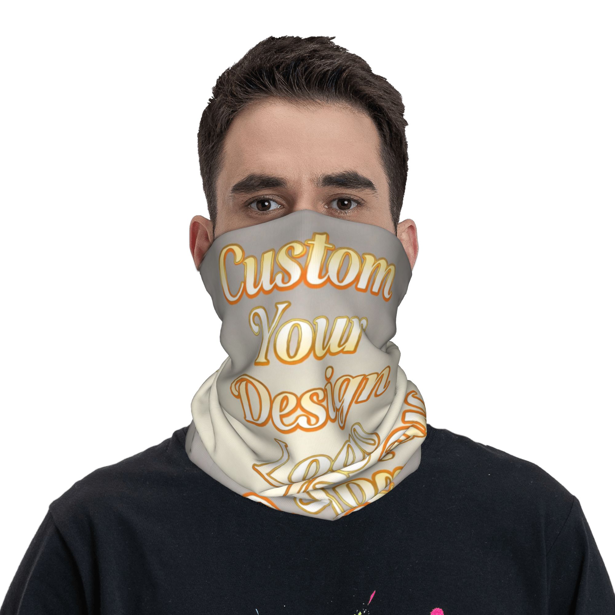 Men'S Fashion Names - Özel Fotoğraf Adınız Bandana Boyunluk Kayak