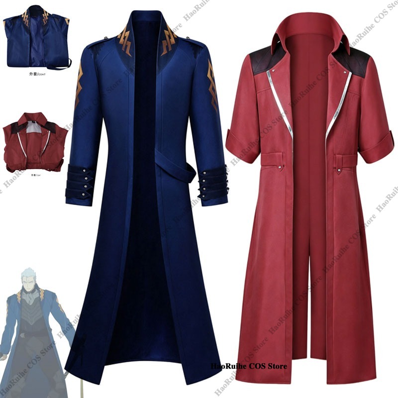 Trench Coat Men - Sıcak Devil May Cry 5 Dante