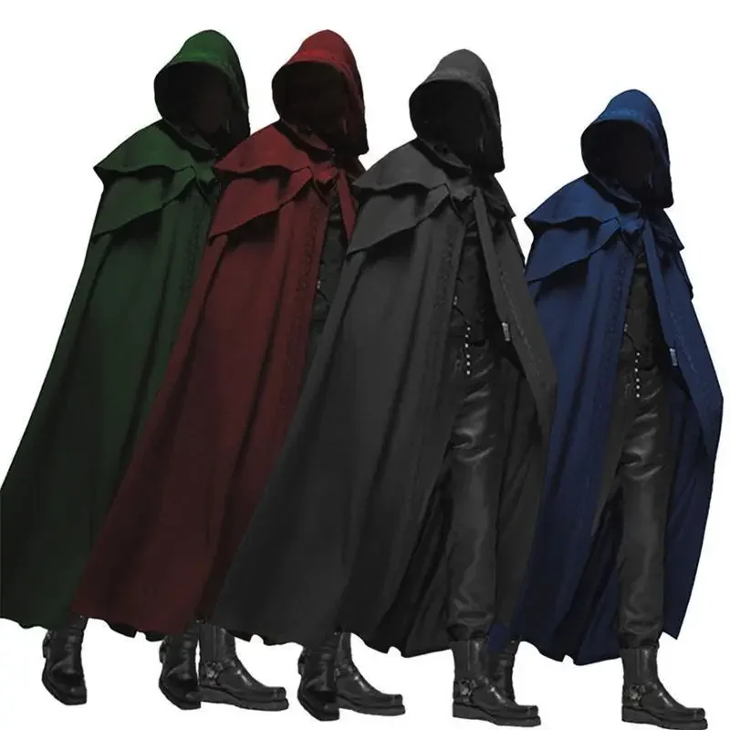 Trench Coat Men - Erkekler için Keşiş Kostümü Orta Çağ