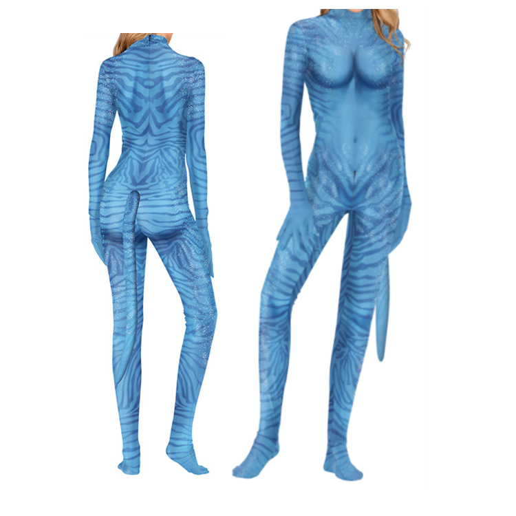 Avatar Su Yolu Cosplay Kostüm  - Mens Fashion Jumpsuit incelemesi ve fiyatı