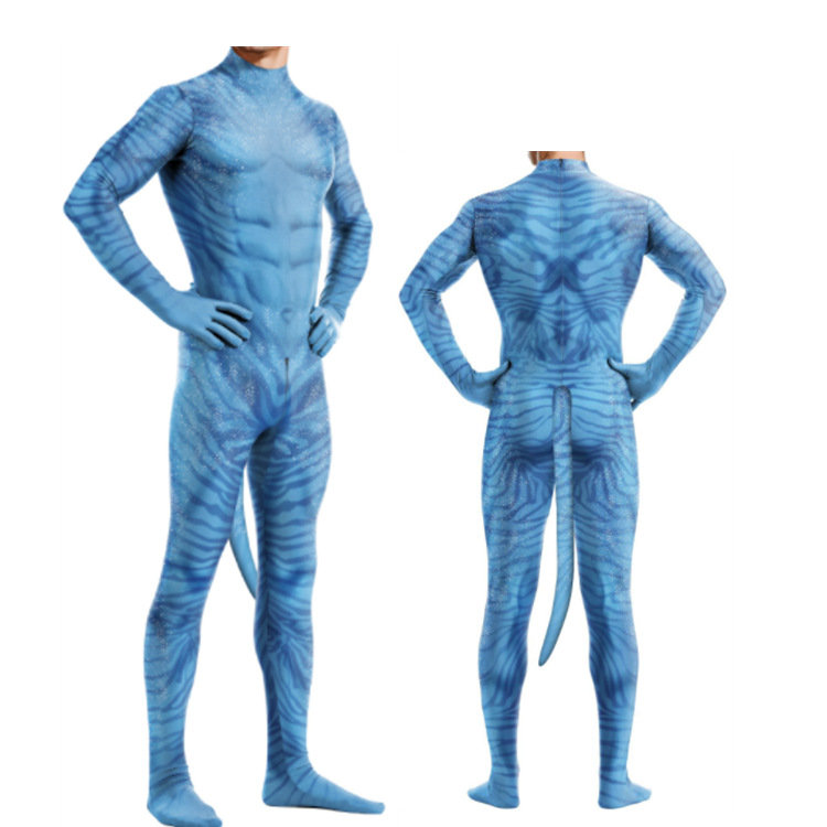 Avatar Su Yolu Cosplay Kostüm  - Mens Fashion Jumpsuit incelemesi ve fiyatı