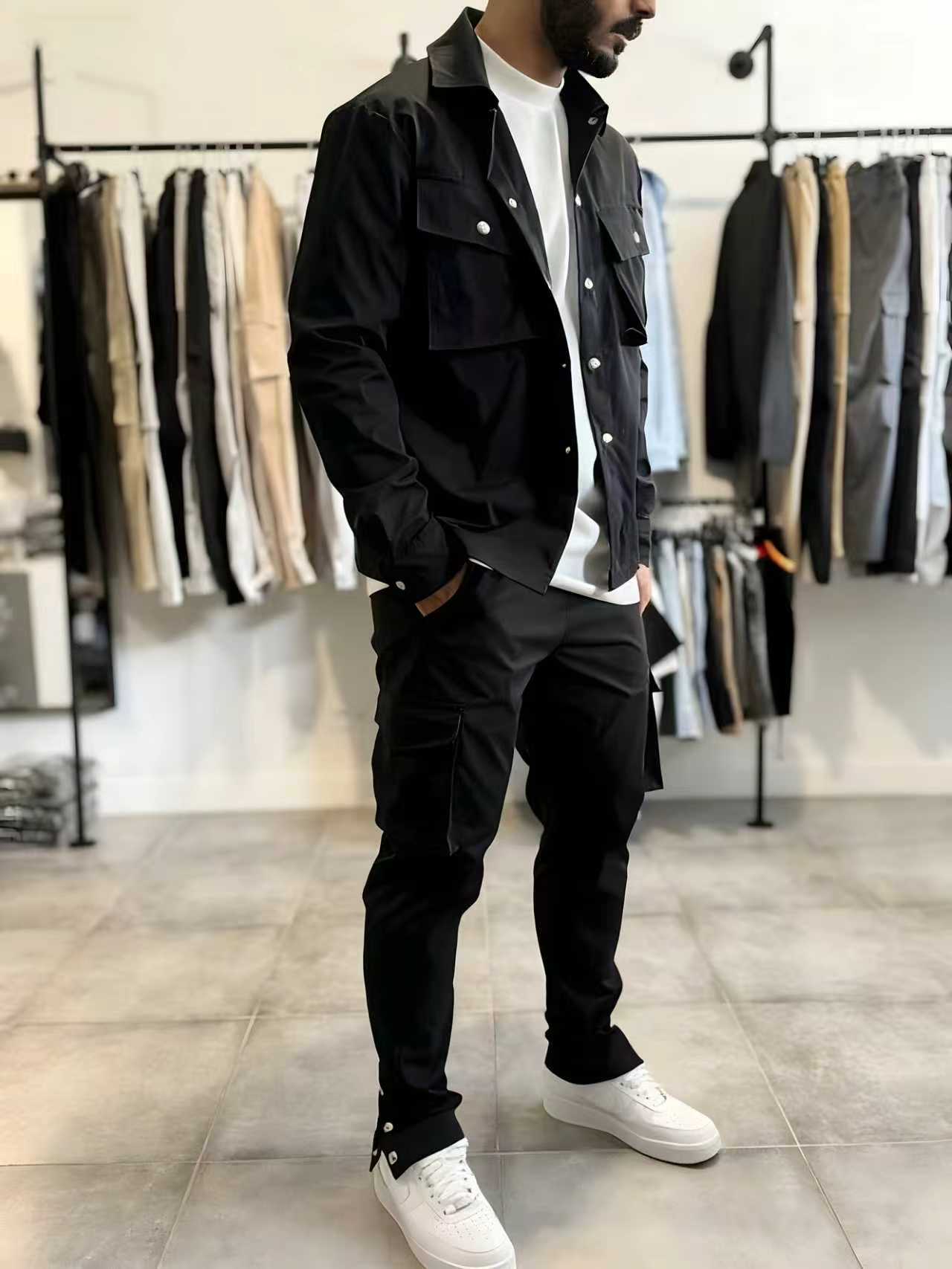 Erkek Modası Düz Renk İş Kıyaf - Jacket Mens Fashion incelemesi ve fiyatı