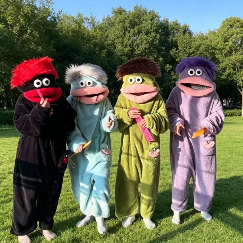 Sıcak Büyük Ağızlı Canavar Sev - Mens Fashion Jumpsuit incelemesi ve fiyatı