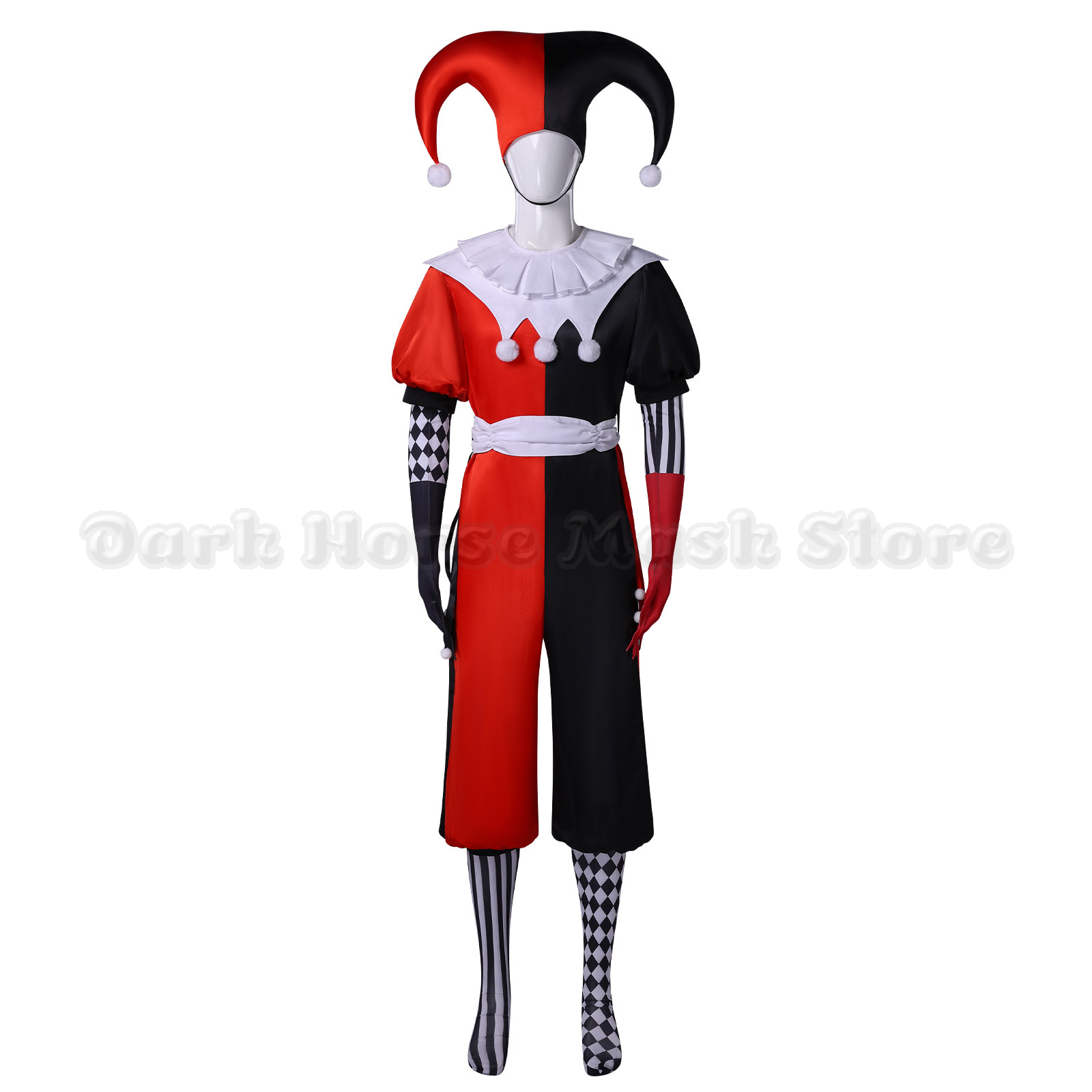 Joker ve Kraliçe Cosplay Kostü - Mens Fashion Jumpsuit incelemesi ve fiyatı