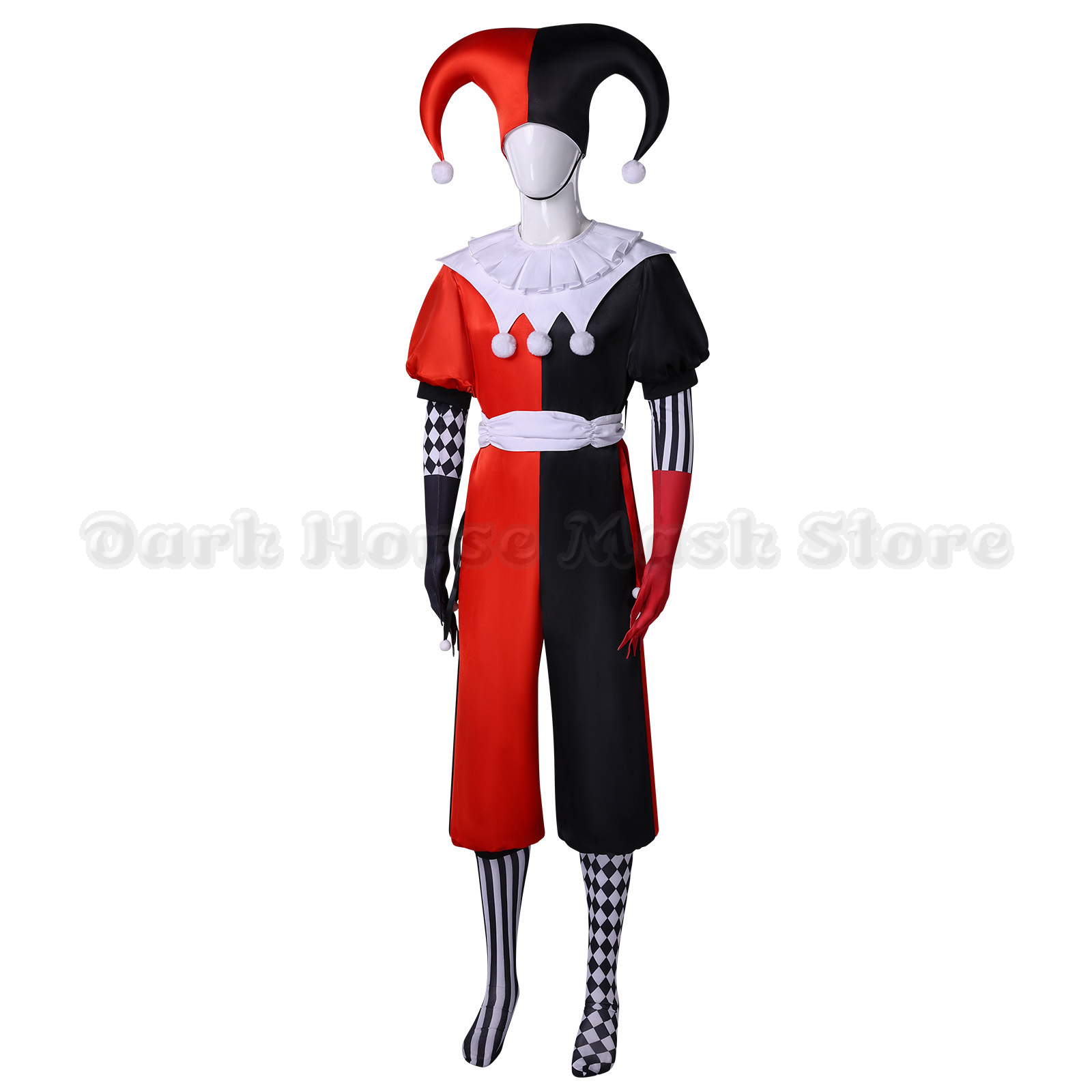 Joker ve Kraliçe Cosplay Kostü - Mens Fashion Jumpsuit incelemesi ve fiyatı