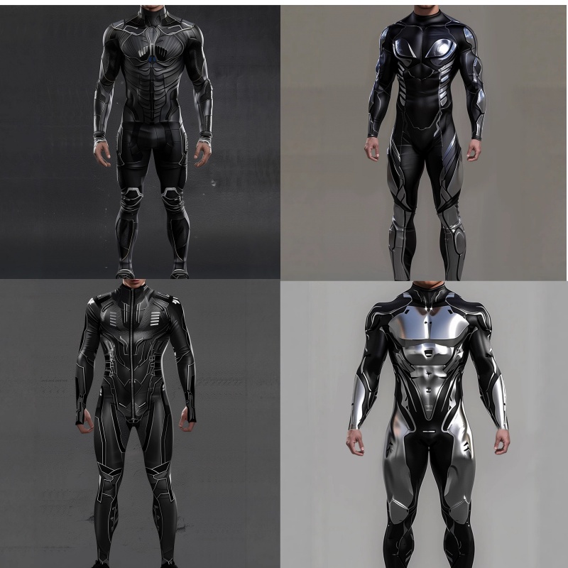 Steampunk CyberPunk Fütüristik - Mens Fashion Jumpsuit incelemesi ve fiyatı